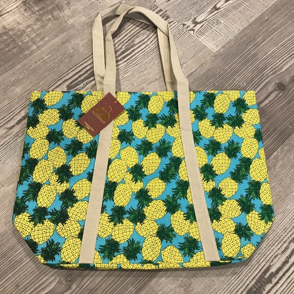 Alfa Bags Handbags - SALE Pineapple Tote Bag